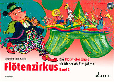 Schott Flötenzirkus 2 + CD