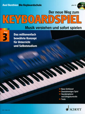 Schott Der Neue Weg Zum Keyboard 3+CD