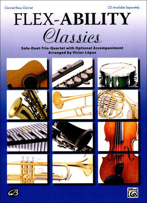 Alfred Music Publishing Flex-Ability Classics Clarinet