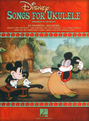 Hal Leonard Disney Songs For Ukulele