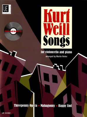 Universal Edition Kurt Weill Songs Cello