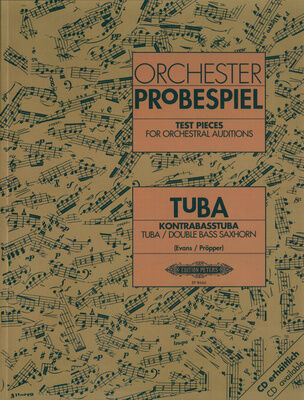 Edition Peters Orchester Probespiel Tuba