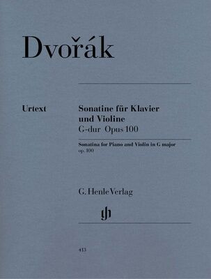 Henle Verlag Dvorak Sonatine Violin G-Dur