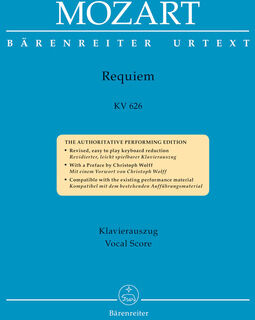 Bärenreiter Mozart Requiem KV626