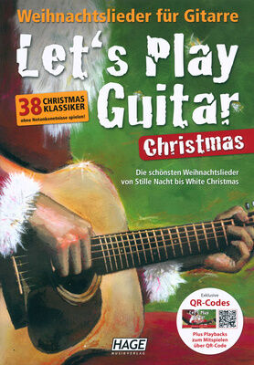 Hage Musikverlag Let's Play Guitar Christmas