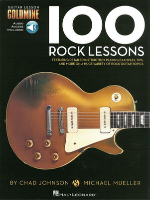 Hal Leonard 100 Rock Lessons Guitar