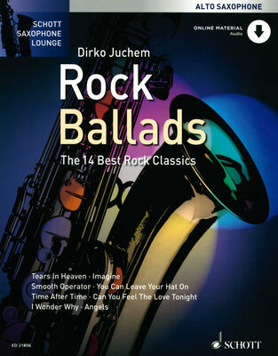 Schott Rock Ballads Alto Sax