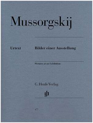Henle Verlag Mussorgskij Bilder Ausstellung