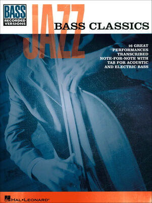 Hal Leonard Jazz Bass Classics