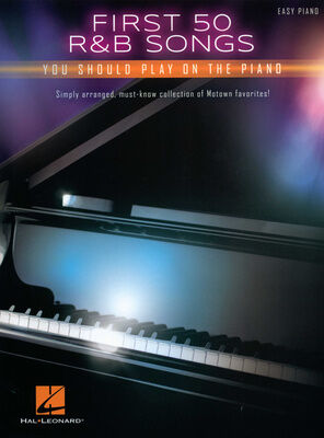 Hal Leonard First 50 R&B Songs Piano