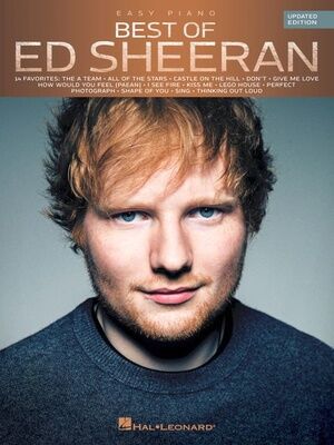 Hal Leonard Best Of Ed Sheeran Easy Piano