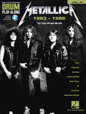 Hal Leonard Metallica: 1983-1988 Drum