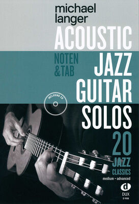 Edition Dux Acoustic Jazz Guitar Solos