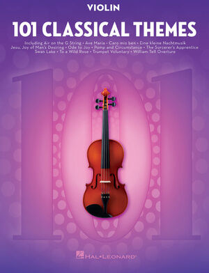 Hal Leonard 101 Classical Themes Violin