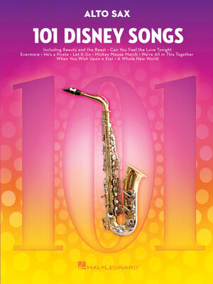 Hal Leonard 101 Disney Songs Alto Sax