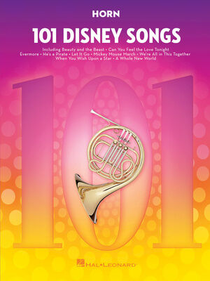 Hal Leonard 101 Disney Songs: Horn