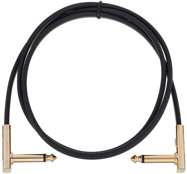 Harley Benton Pro-100 Gold Flat Patch Cable