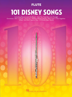 Hal Leonard 101 Disney Songs Flute