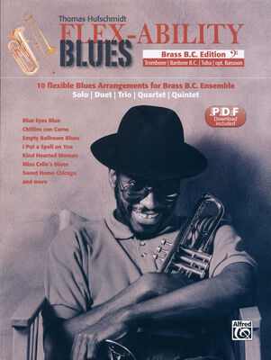 Alfred Music Publishing Flex-Ability Blues Brass Bass