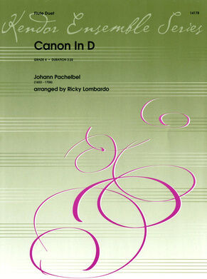 Kendor Music Pachelbel Canon in D Flutes