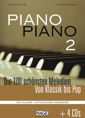 Hage Musikverlag Piano Piano Vol.2 Mittel +CDs