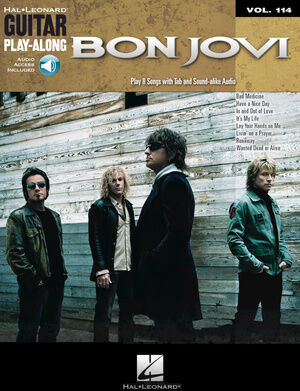 Hal Leonard Guitar Play-Along Bon Jovi