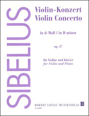 Musikverlag Robert Lienau Sibelius Violin-Konzert d-Moll