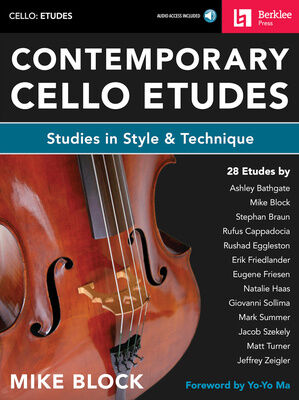 Berklee Press Contemporary Cello Etudes