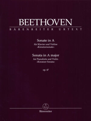 Bärenreiter Beethoven Sonate in A Violine