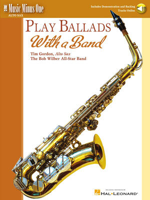 Music Minus One Play Ballads with a Band Sax