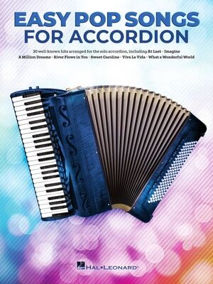 Hal Leonard Easy Pop Songs For Accordion