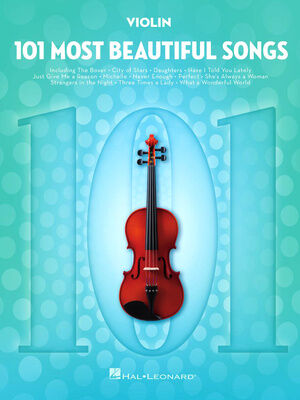 Hal Leonard 101 Beautiful Songs Violin