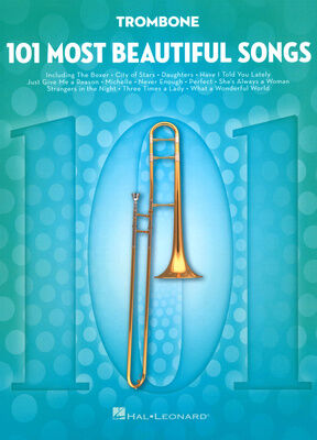 Hal Leonard 101 Beautiful Songs Trombone