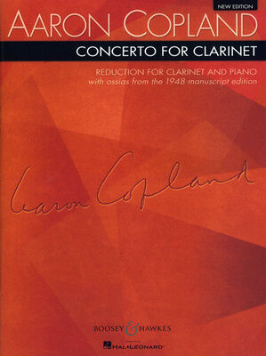 Boosey & Hawkes Copland Concerto Clarinet