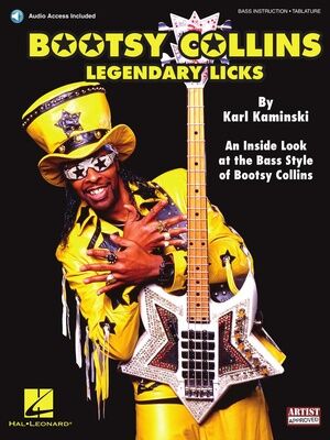 Hal Leonard Bootsy Collins Legendary Licks