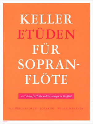 Heinrichshofen's Verlag Etüden für Sopranflöte