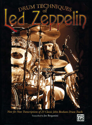 Alfred Music Publishing Drum Techniques Led Zeppelin