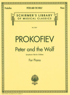 G. Schirmer Prokofjew Peter and The Wolf