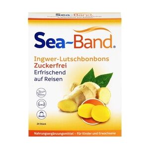 EB SEA-BAND Ingwer-Lutschbonbons zuckerfrei Bonbons