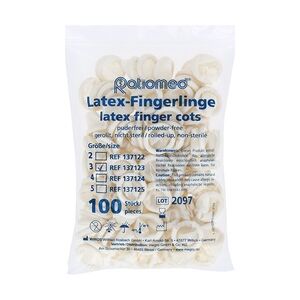 PARAM FINGERLING Latex OP Gr.3 100 Stück