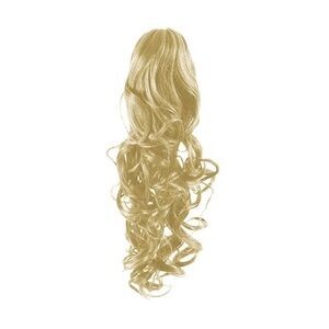 Fashiongirl Clip In Pferdeschwanz Haarverlängerung #613 Blond - Gelockt Haarextensions