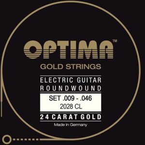 Optima Gold Strings Custom Light 2028CL - E-Gitarrensaiten