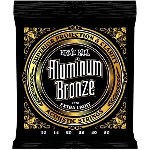 Ernie Ball EB2570 10-50 Aluminum Bronze Acoustic Guitar Strings - Westerngitarrensaiten