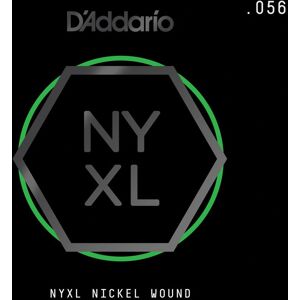 D'Addario NYNW056 Einzelsaite Nickel Wound - Einzelsaite für Gitarren