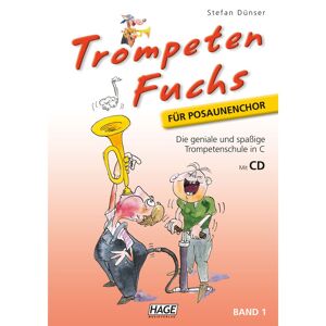 Hage Musikverlag Trompeten Fuchs 1 in C für Posaunenchor - Schulwerk für Blechblasinstrumente