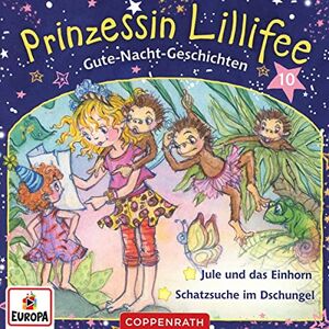 Nach einer Idee von Monika Finsterbusch - GEBRAUCHT Prinzessin Lillifee - Gute-Nacht-Geschichten (CD 10): Schatzsuche im Dschungel & Jule und das Einhorn - Preis vom 01.06.2024 05:04:23 h