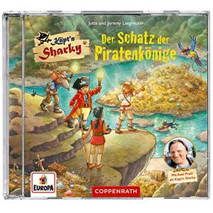 Jutta Langreuter - GEBRAUCHT CD Hörspiel: Käpt'n Sharky - Der Schatz der Piratenkönige (Käpt'n Sharky (Bilderbücher)) - Preis vom 20.05.2024 04:51:15 h