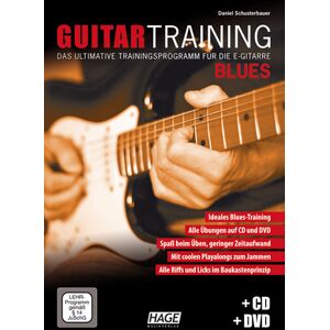 Hage Musikverlag Guitar Training Blues