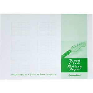 Quercus Blank Chord Notepad A5