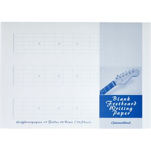 Quercus Blank Fretboard Notepad A5